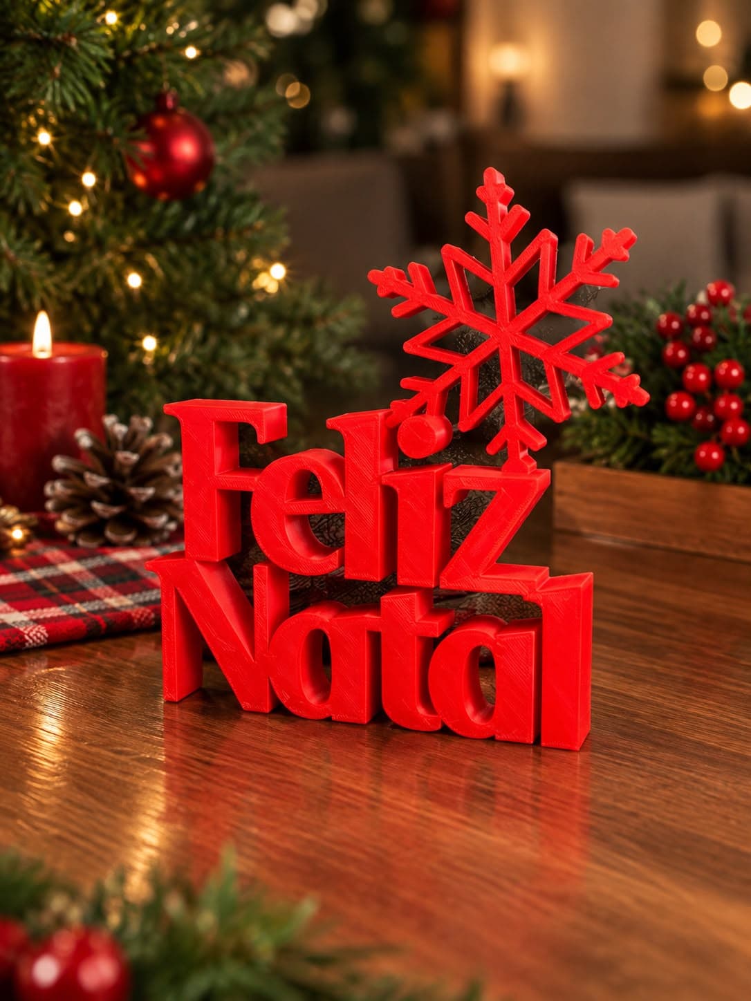 Feliz Natal - Mesa